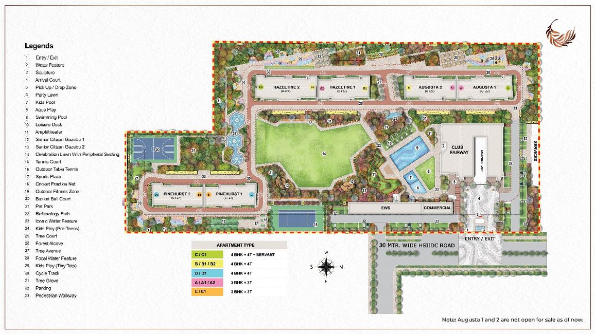 Eldeco-Fairway-Reserve-Master-Plan