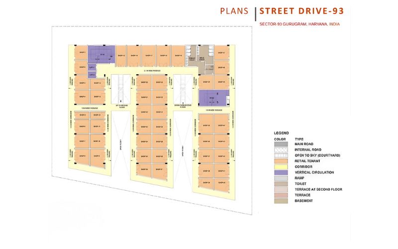 Street Drive 93 Masterplan